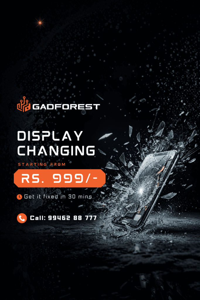 Display changing at 999